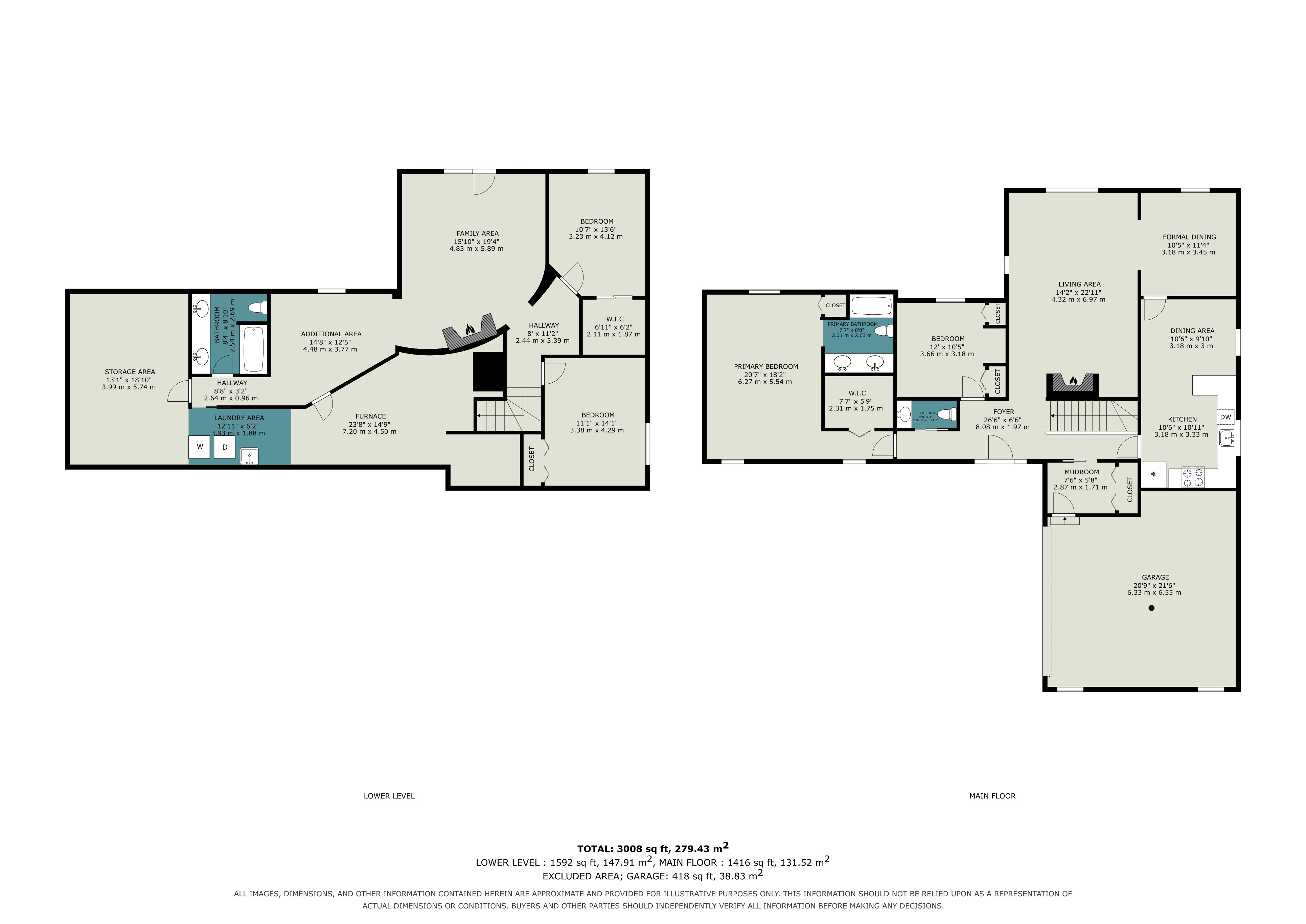 Floor plan 1 floor plan for 5408 West River Drive