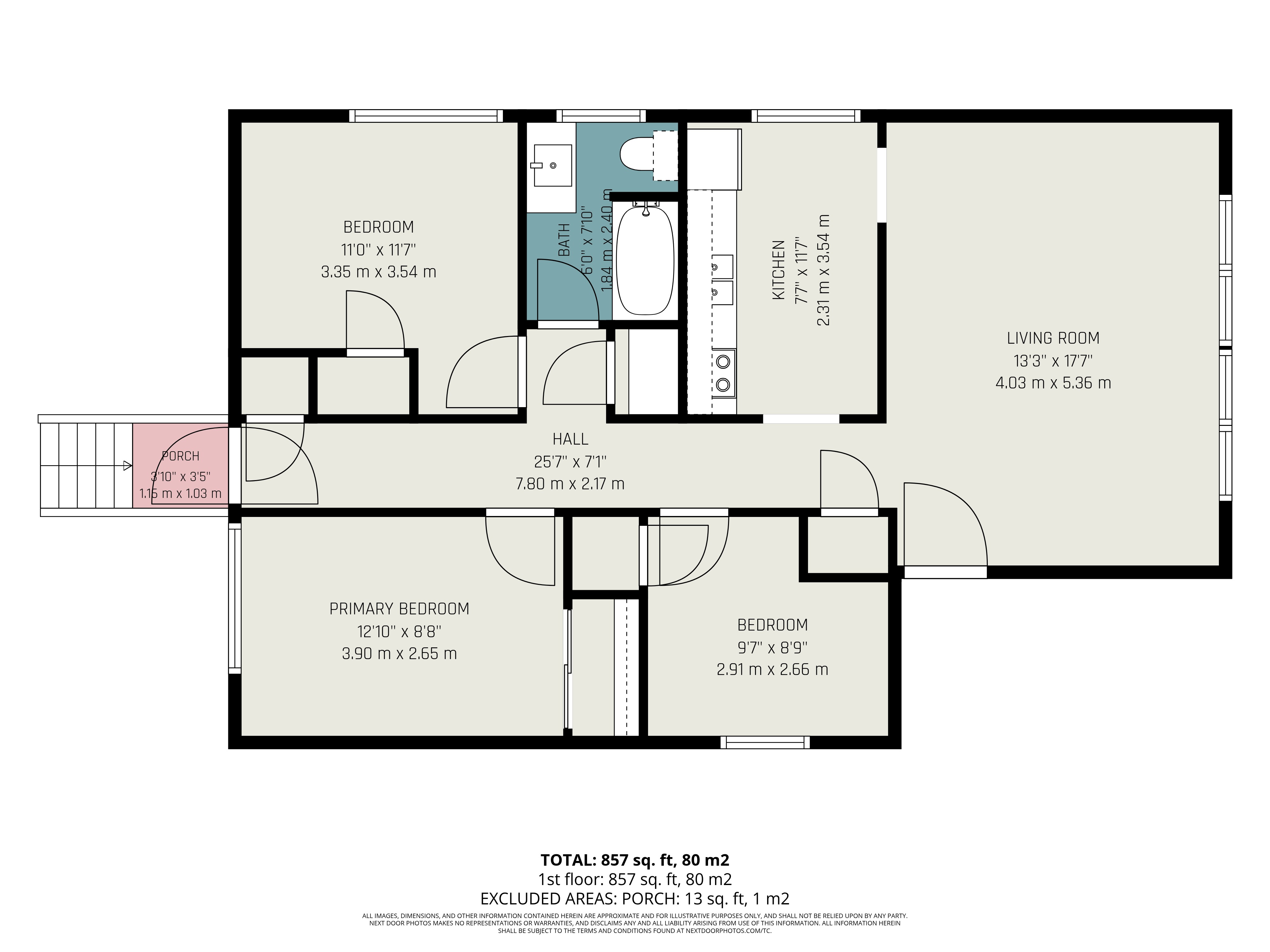 Floor plan 1 floor plan for 703 Morgan Street